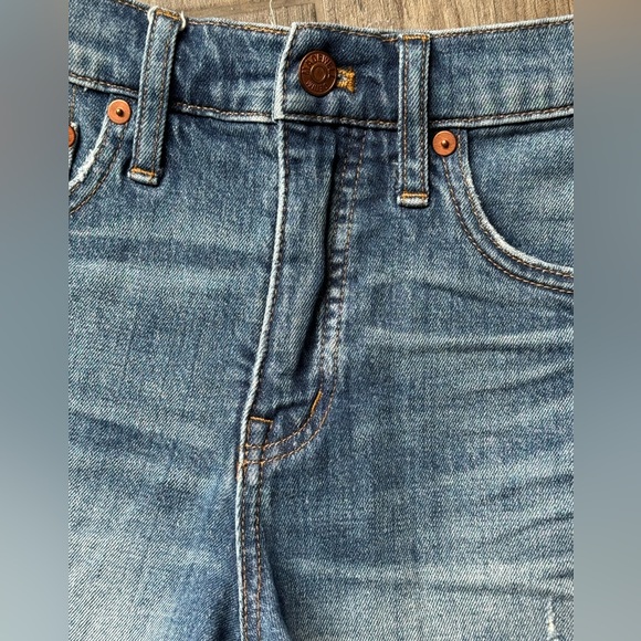 Madewell High Rise Denim Shorts - Picture 4 of 7